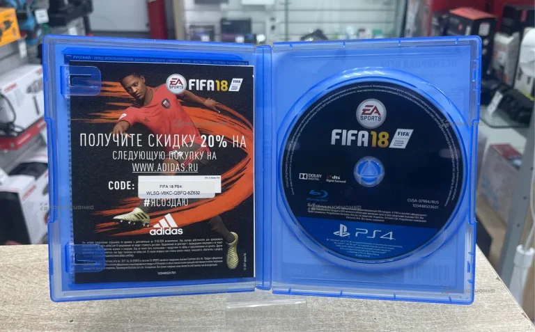 PS4. диск Fifa18