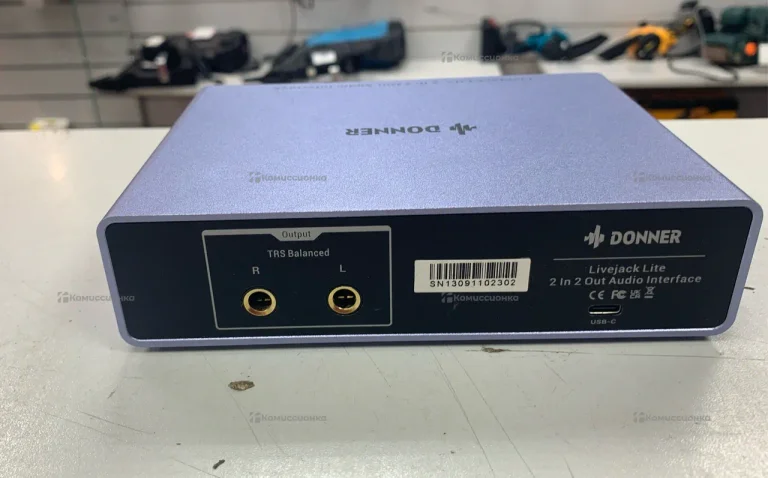 Звуковая карта donner livejack lite