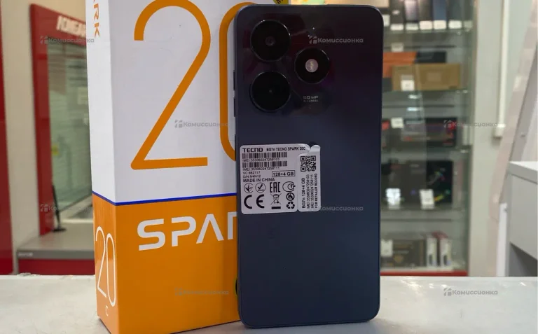 Tecno Spark 20C 128Gb битый