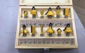 набор фрез Deko dh16 12 шт.