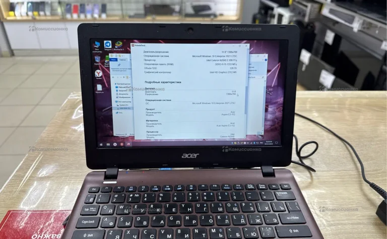 Ноутбук  Acer e4-112