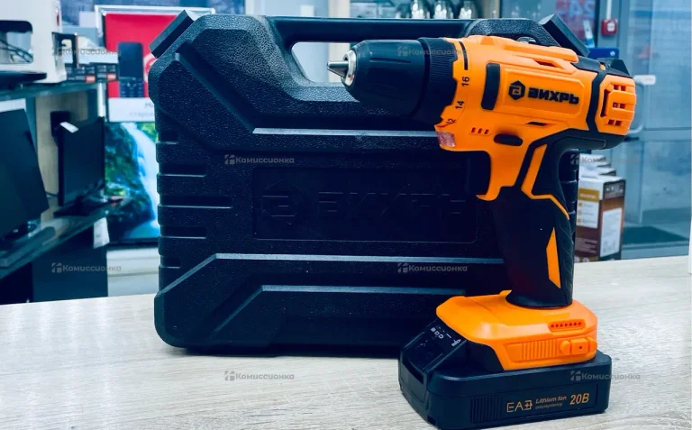 Дрель-шуруповерт ВИХРЬ ДА-12Л-2К