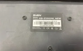 Купить Клавиатура  Sven kb-e5900w б/у , в Краснодар Цена:390рублей