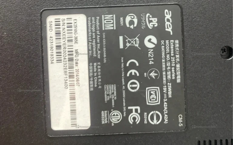 Ноутбук  Acer