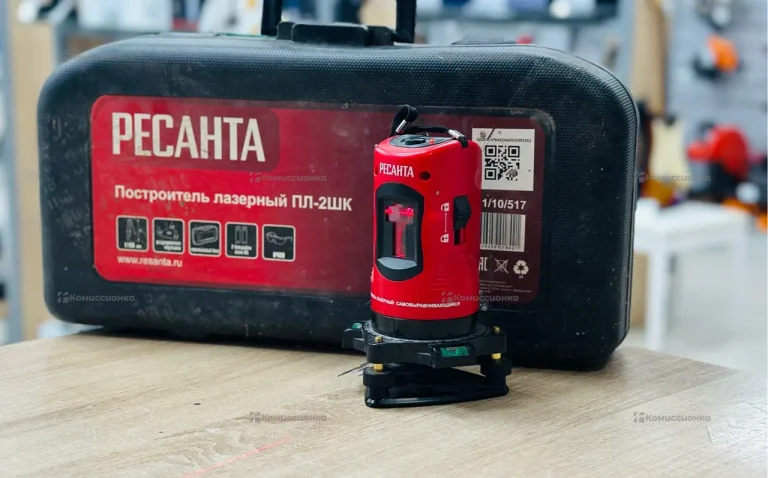 Лазерный нивелир Ресанта ПЛ-2ШК