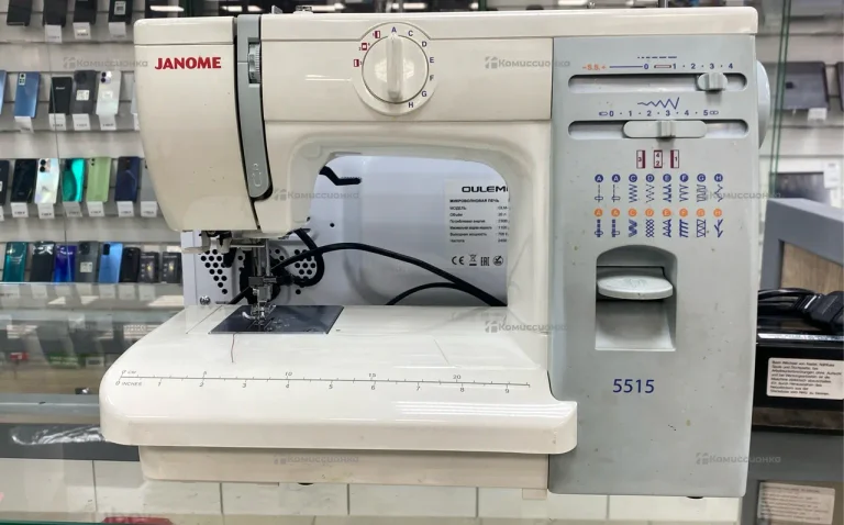 Швейная машина  janome 5515