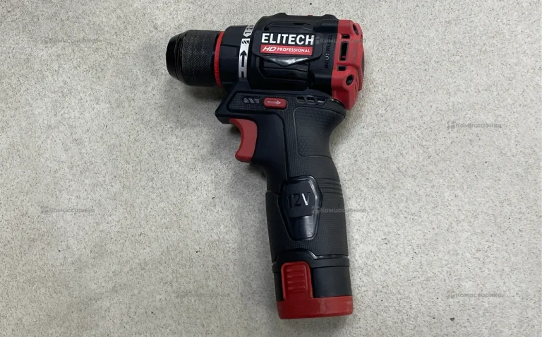 Дрель шуруповерт elitech 12cl2