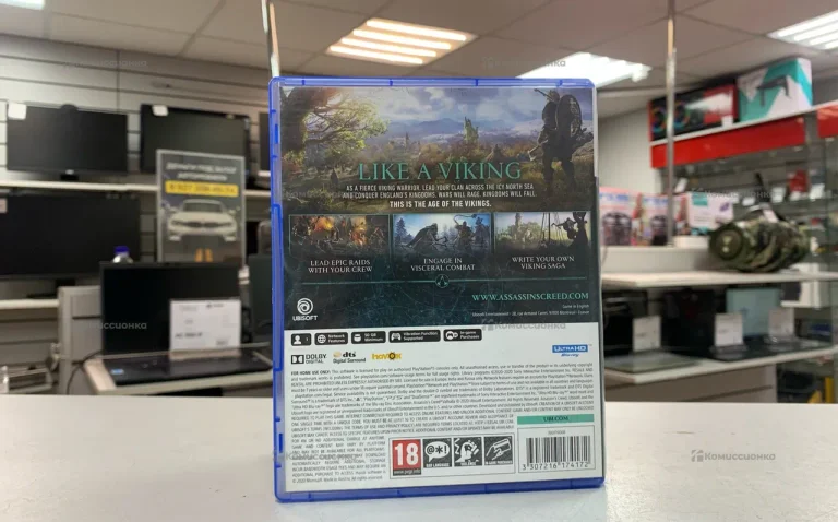 Диск PS5 asasssins creed Valhalla