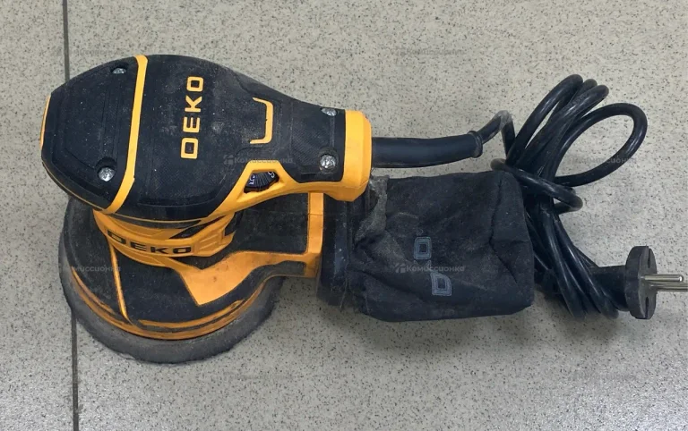 Эксцентриковая шлифмашина сетевая DEKO DKG400-125