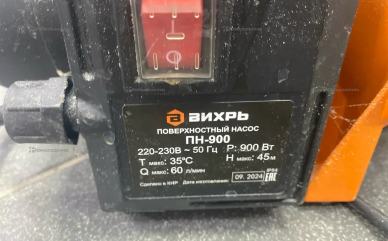 Поверхностный насос ВИХРЬ ПН-900