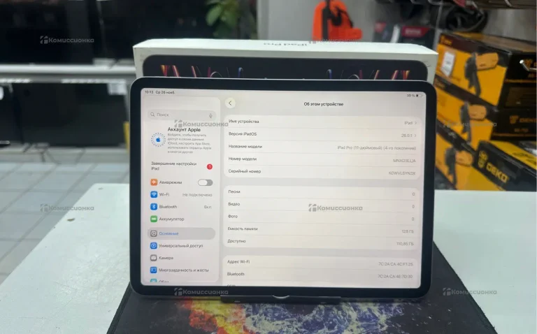 Планшет Appel iPad 11 (дюймов) 4-го поколения