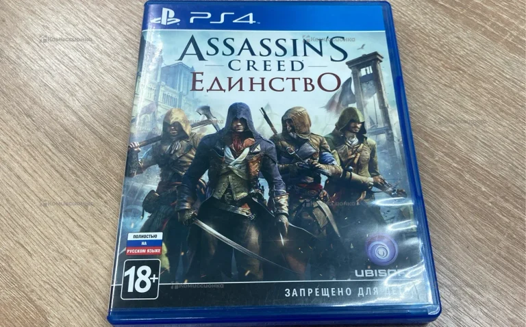 ps4 диск Assasins creed единство