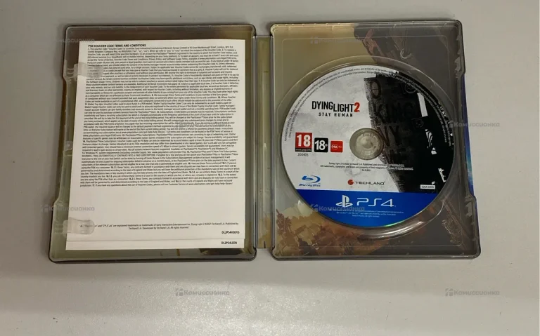 Диск PS4 Dying Light 2