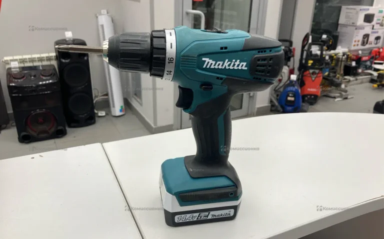 Дрель-шуруповерт makita DF347DWE