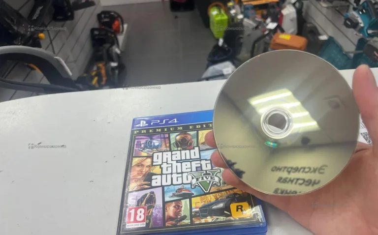 PS4 диск. GTA 5