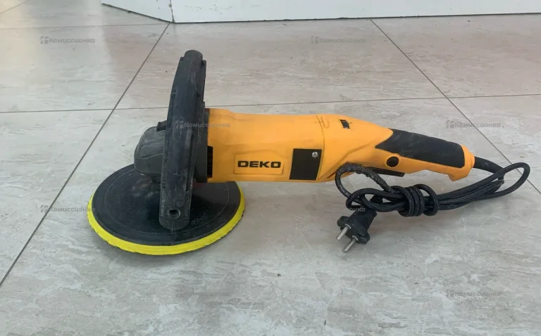 Шлифмашина полировальная сетевая DEKO DKP1500