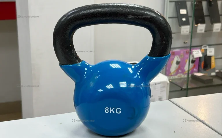 Гиря обрезиненная 8 кг