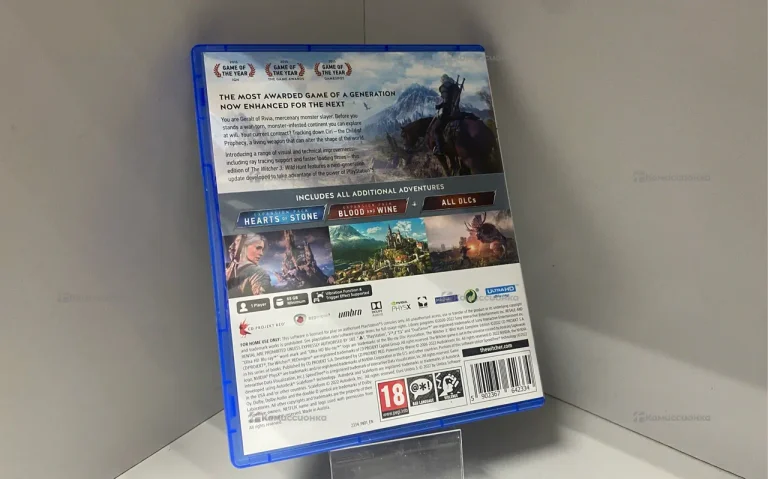 диск на Ps5 The Witcher 3