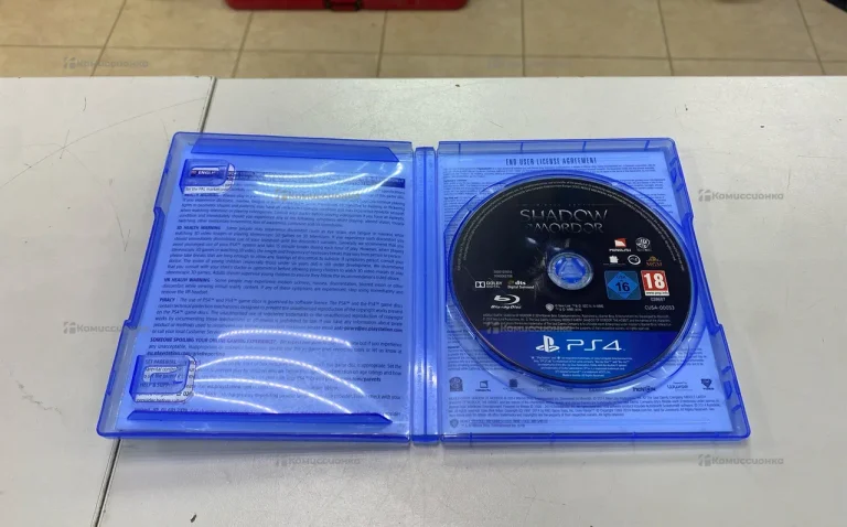 Диск для PS4 Shadow of Mordor