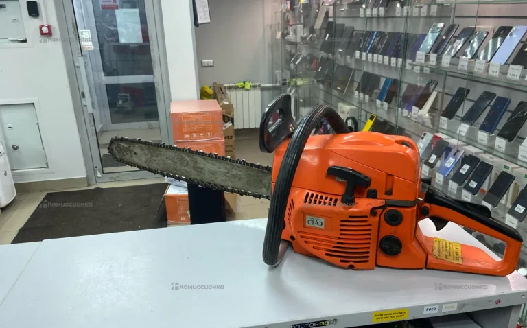 Бензопила No name оранжевая