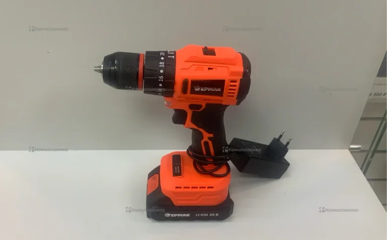 аккумуляторная дрель-шуруповерт Ермак ДША-20
