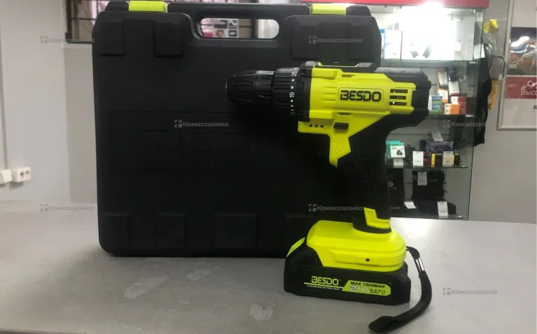 Аккумуляторный шуруповерт BESDO