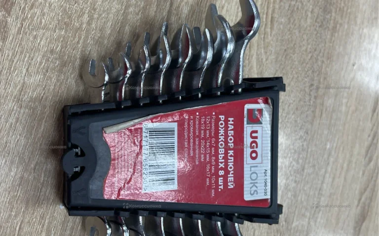 набор ключей Рожковых 8 шт ugo Loks