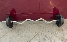 Купить Штанга EZ сборная 20кг б/у , в Самара Цена:5900рублей