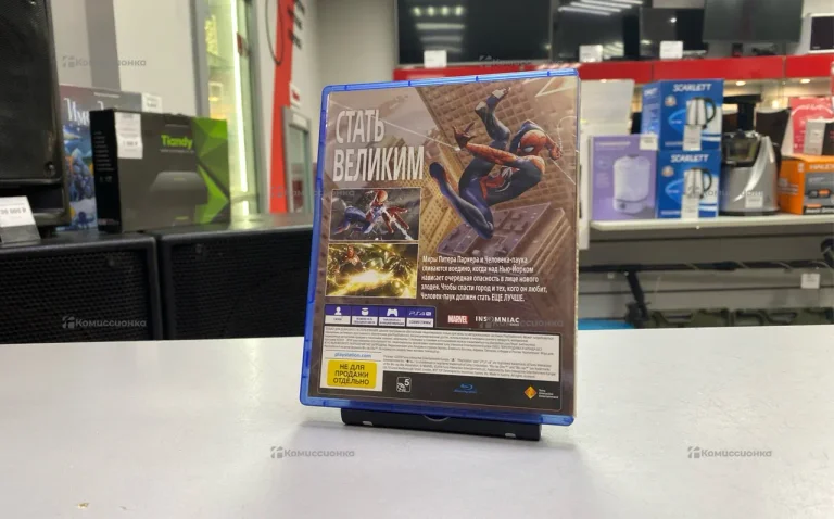 PS4. диск человек паук ps4