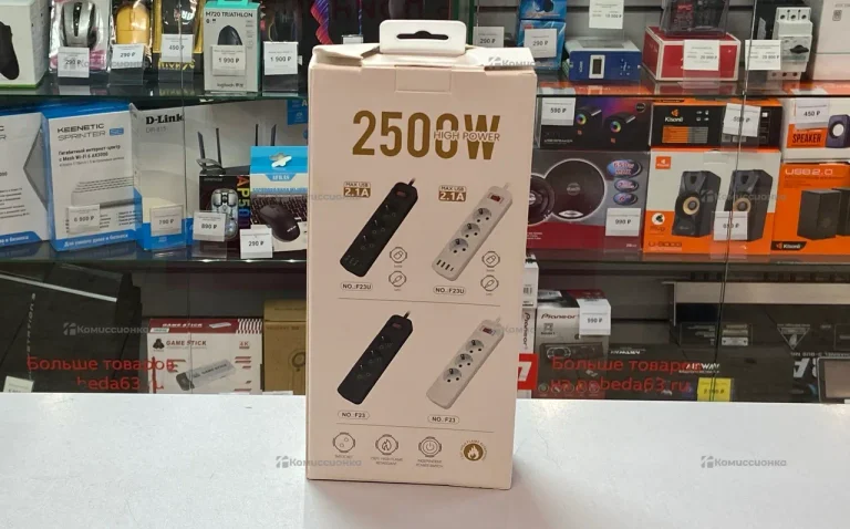 Сетевой фильтр Power Socket f23u 3 розетки