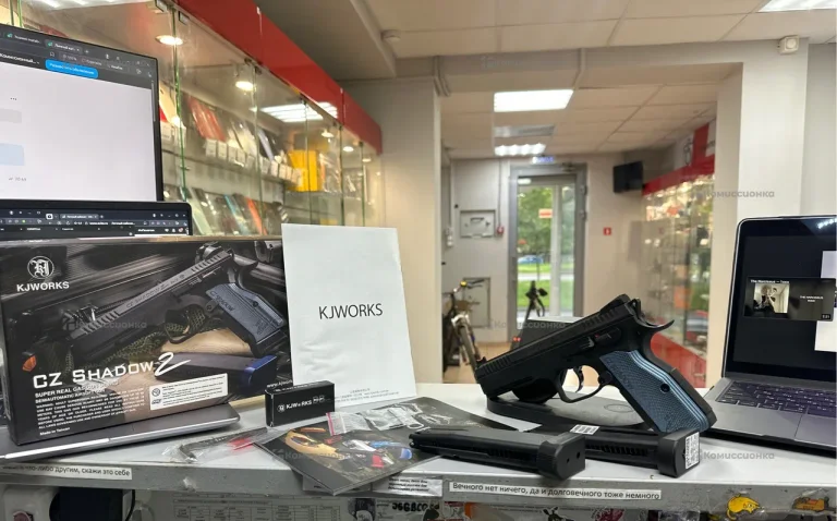 Пистолет KJW CZ Shadow 2 GGBB (GP444) 65мм