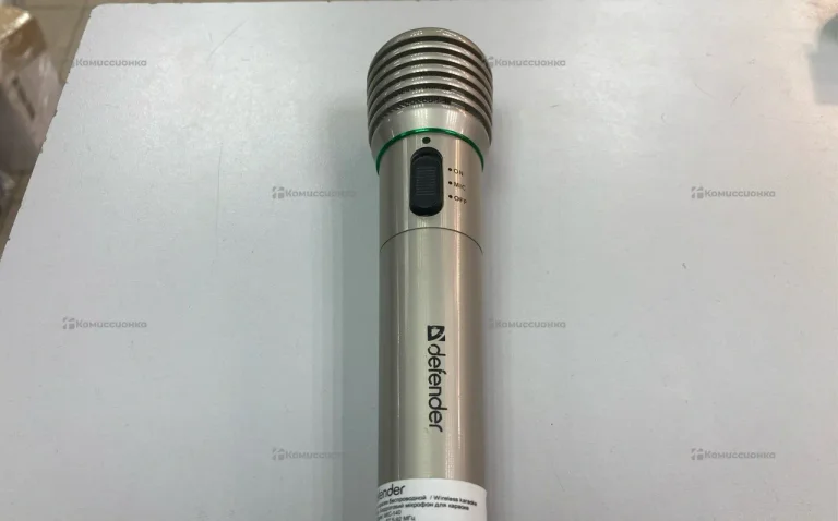 Музыкальный центр  микрофон defender