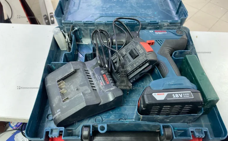 Аккумуляторная дрель-шуруповерт BOSCH GSR 180-LI 2