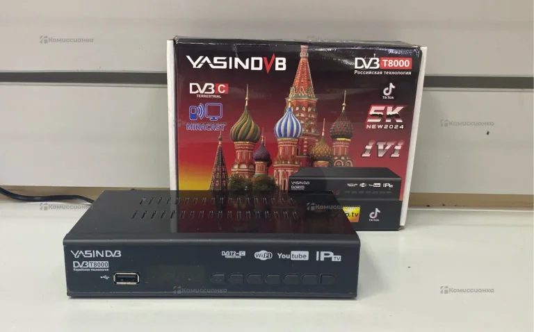 Цифровая ТВ приставка  Yasin T8000