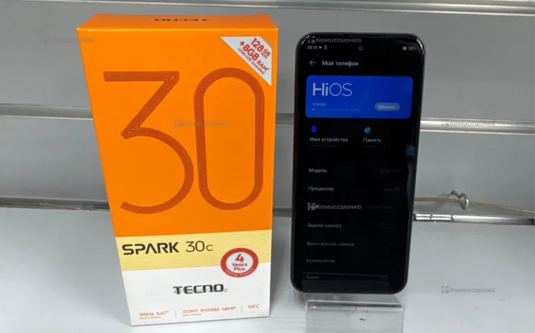 Tecno Spark 30C 5G 4/128 ГБ