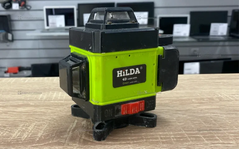 Лазерный уровень Hilda 4D Laser Level Green.