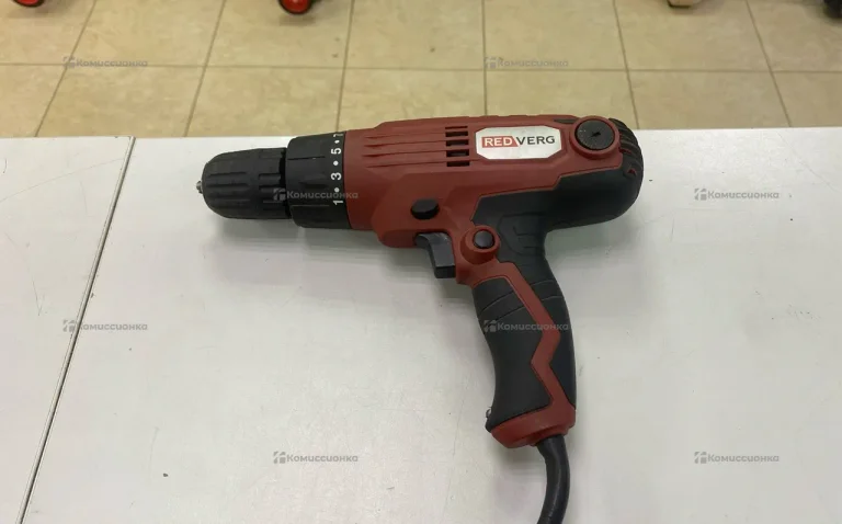 Дрель-шуруповерт RedVerg RD-SD400/2