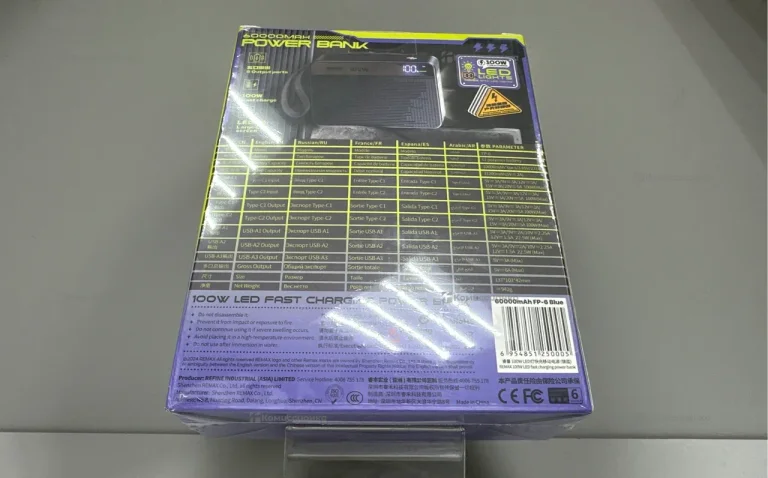 Power Bank Remax FP-6 (60 000mAh 100w)
