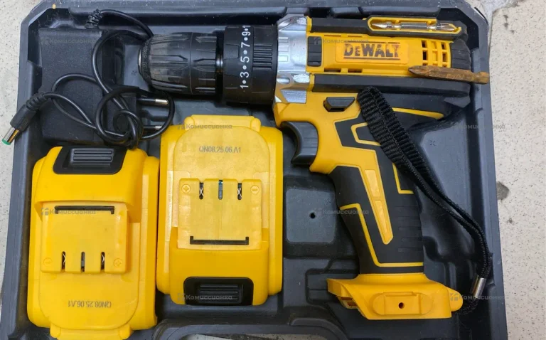 Dewalt шуруповерт