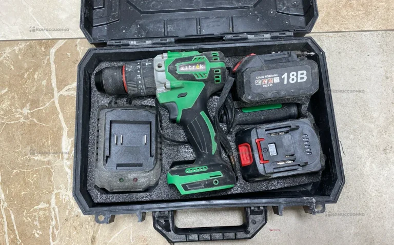 Аккумуляторная ударная дрель-шуруповерт Green Impa