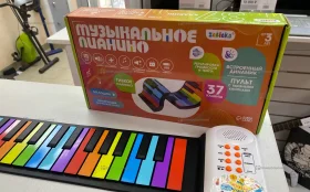 Музыкальное гибкое пианино 'Волшебная музыка', 49 клавиш, работает от аккумулятора
