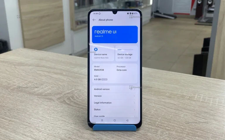 Realme Note 60x 4/128Gb