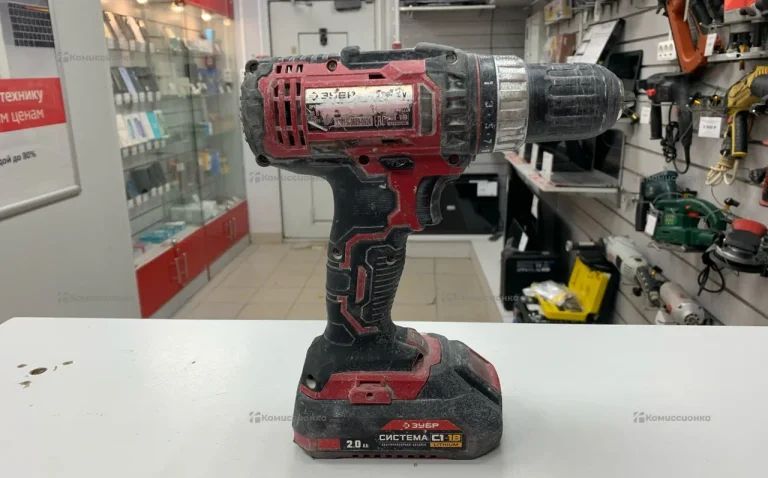 Шуруповерт Зубр 18V 2.0Ah