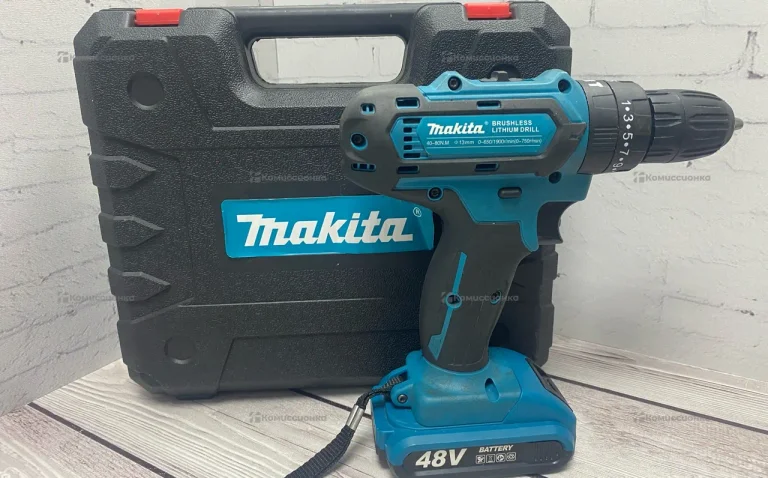 аккумуляторный шуруповерт Makita brushless 13mm