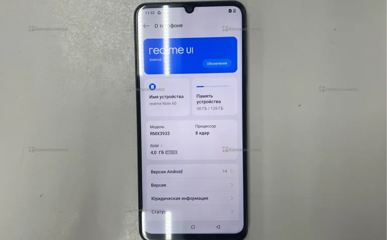 Realme Note 60 4/128Gb