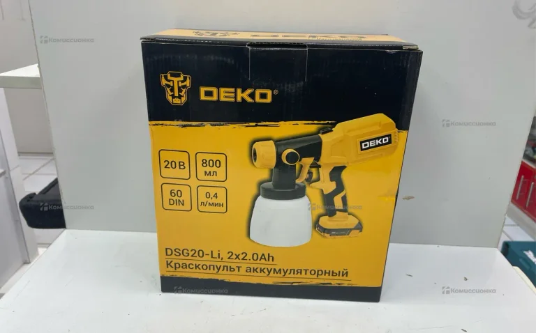 Аккумуляторный Краскопульт Deko DSG20
