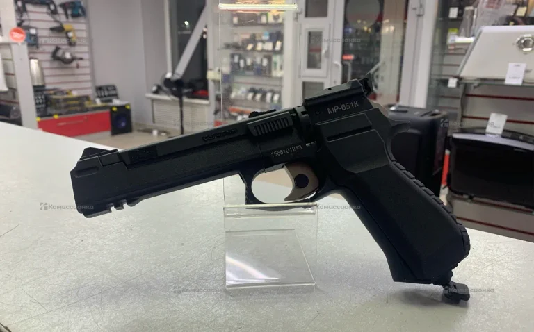 Пневматический пистолет Байкал MP-651K