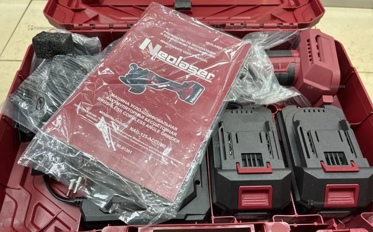 Аккумуляторная УШМ Neolaser NAG-125-ACCUM2