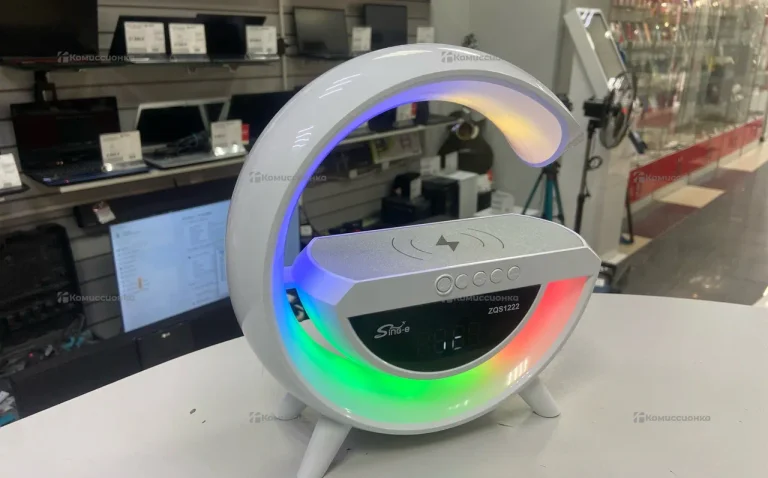 Колонка светильник ракушка