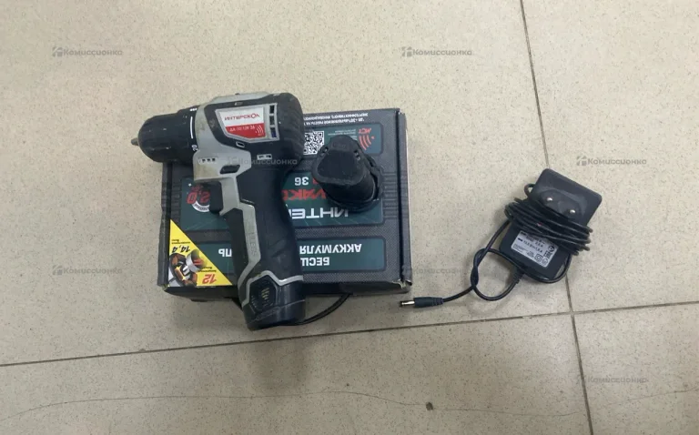 Шуруповерт интерскол да 10/12В